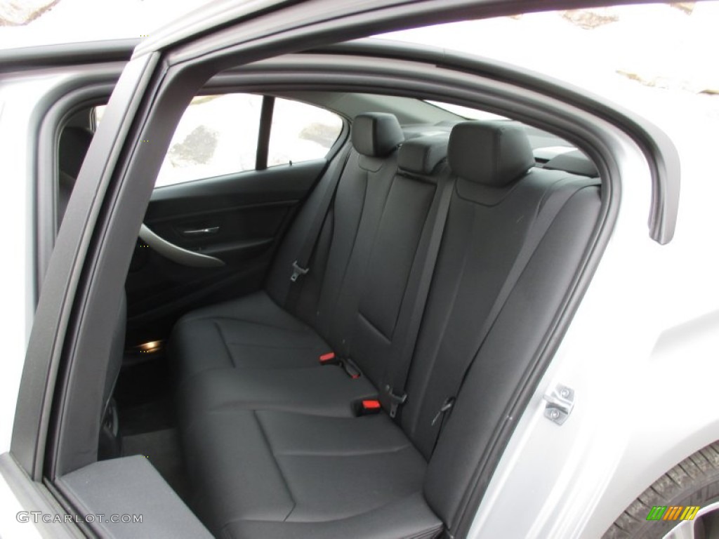 2015 3 Series 320i xDrive Sedan - Glacier Silver Metallic / Black photo #14