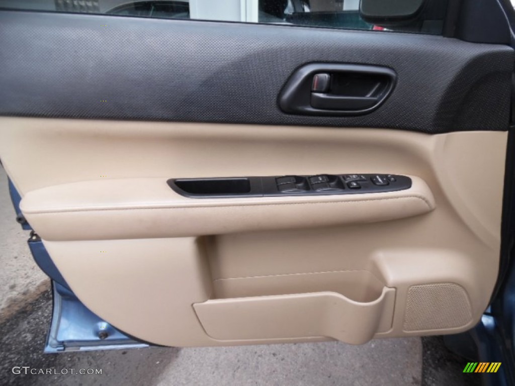 2008 Subaru Forester 2.5 X Desert Beige Door Panel Photo #102670150