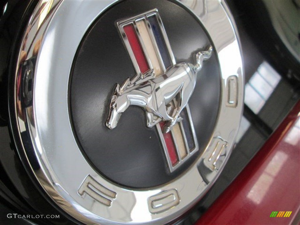 2014 Mustang V6 Coupe - Ruby Red / Charcoal Black photo #7