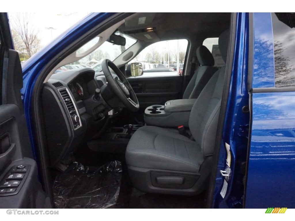Black/Diesel Gray Interior 2015 Ram 2500 Tradesman Crew Cab 4x4 Photo #102670441