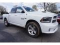 Bright White 2015 Ram 1500 Sport Crew Cab Exterior