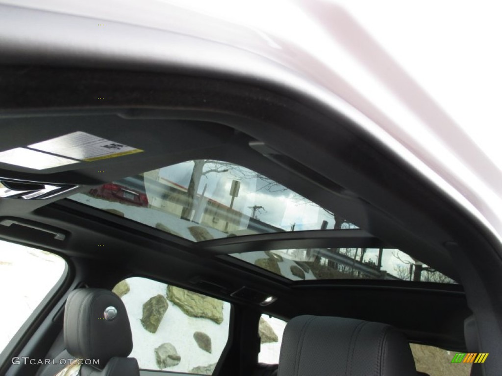 2015 Range Rover Sport Supercharged - Yulong White Metallic / Ebony/Cirrus photo #11