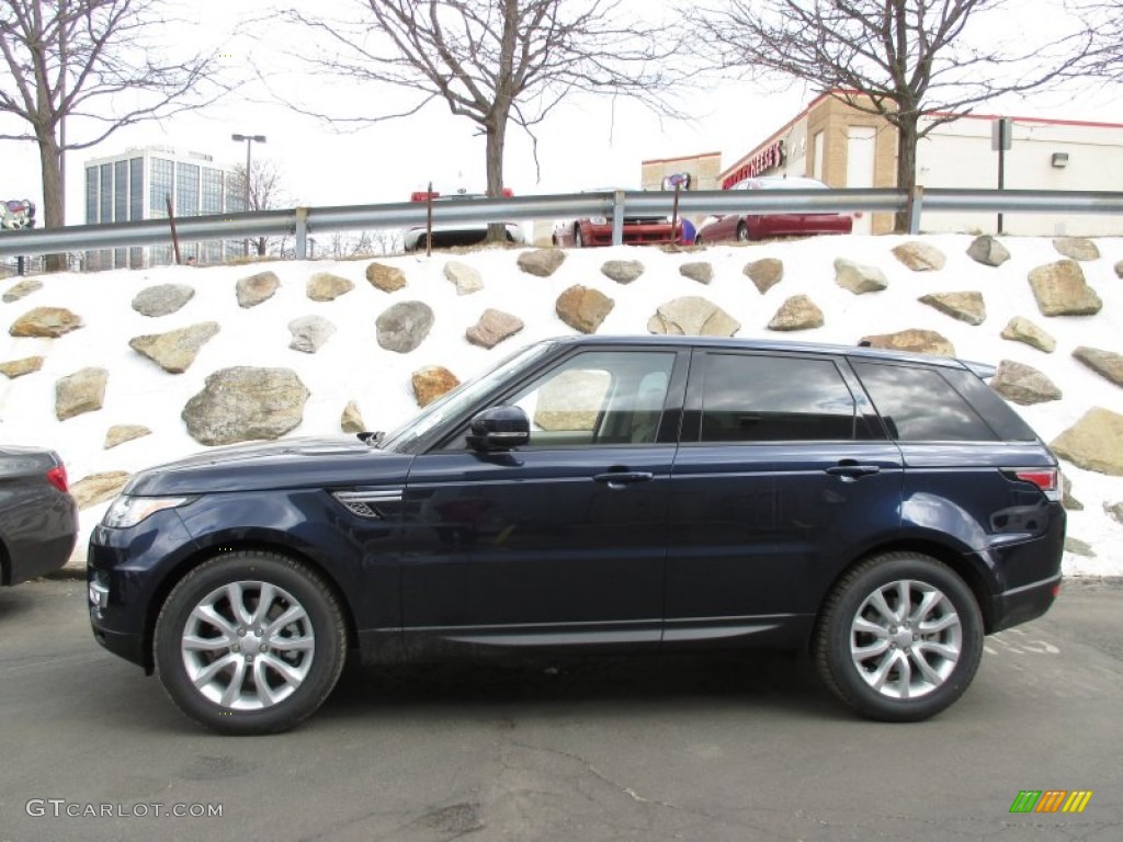 2015 Range Rover Sport HSE - Loire Blue / Espresso/Ivory photo #2