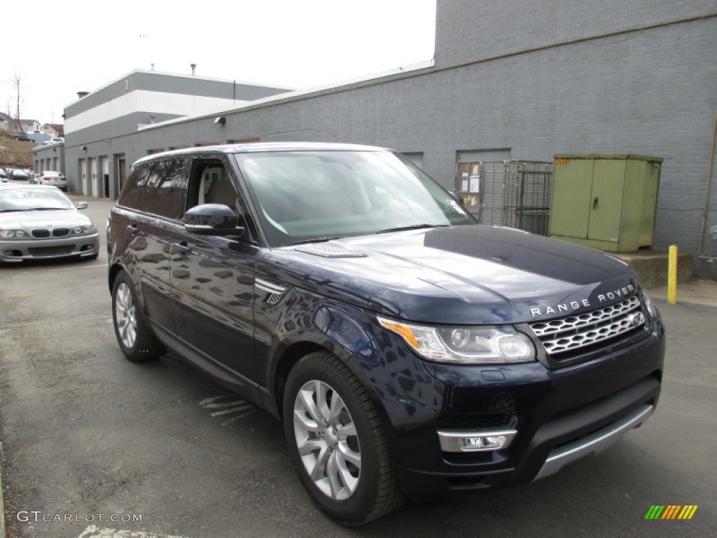 2015 Range Rover Sport HSE - Loire Blue / Espresso/Ivory photo #7