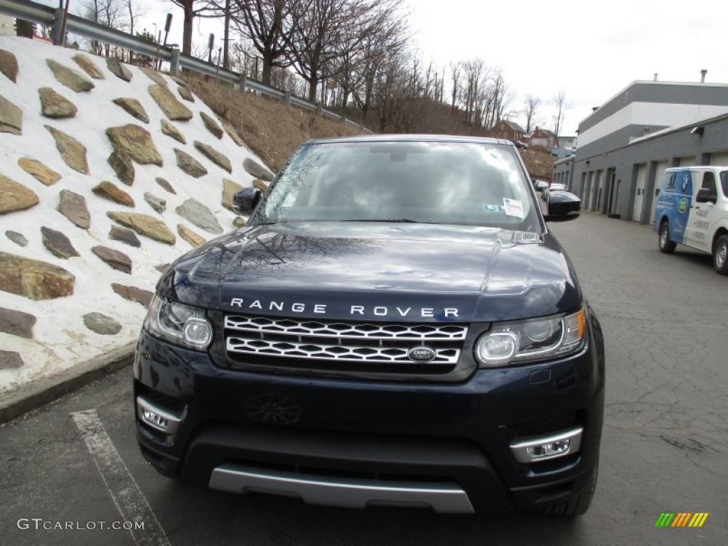 2015 Range Rover Sport HSE - Loire Blue / Espresso/Ivory photo #8
