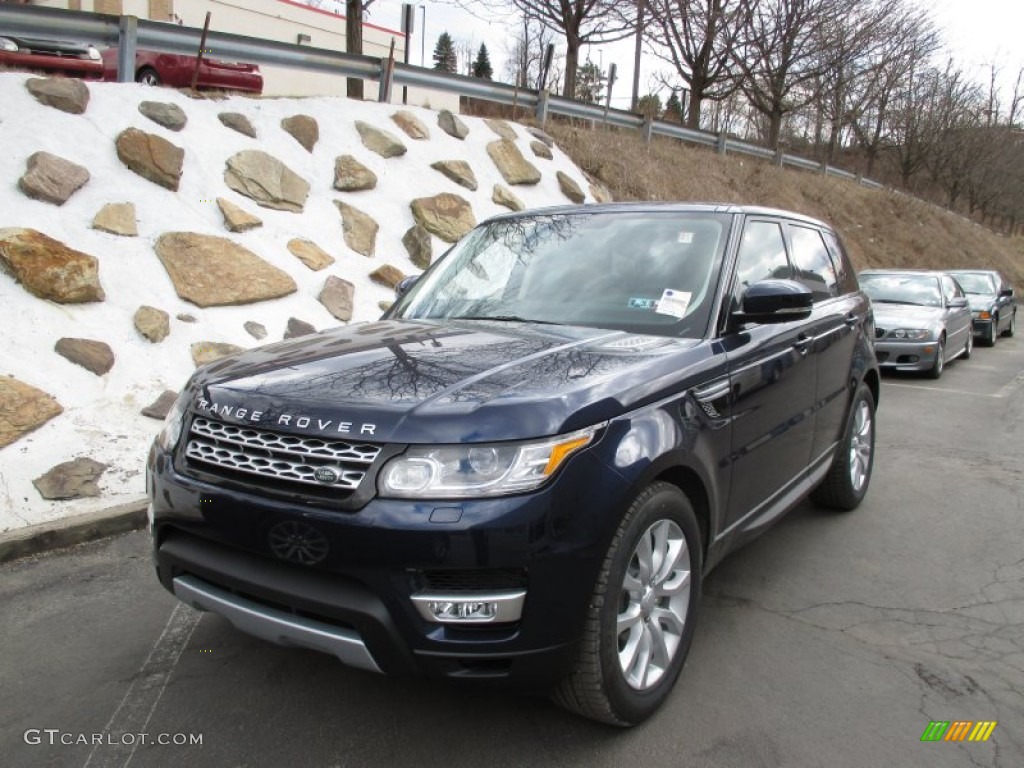 2015 Range Rover Sport HSE - Loire Blue / Espresso/Ivory photo #9