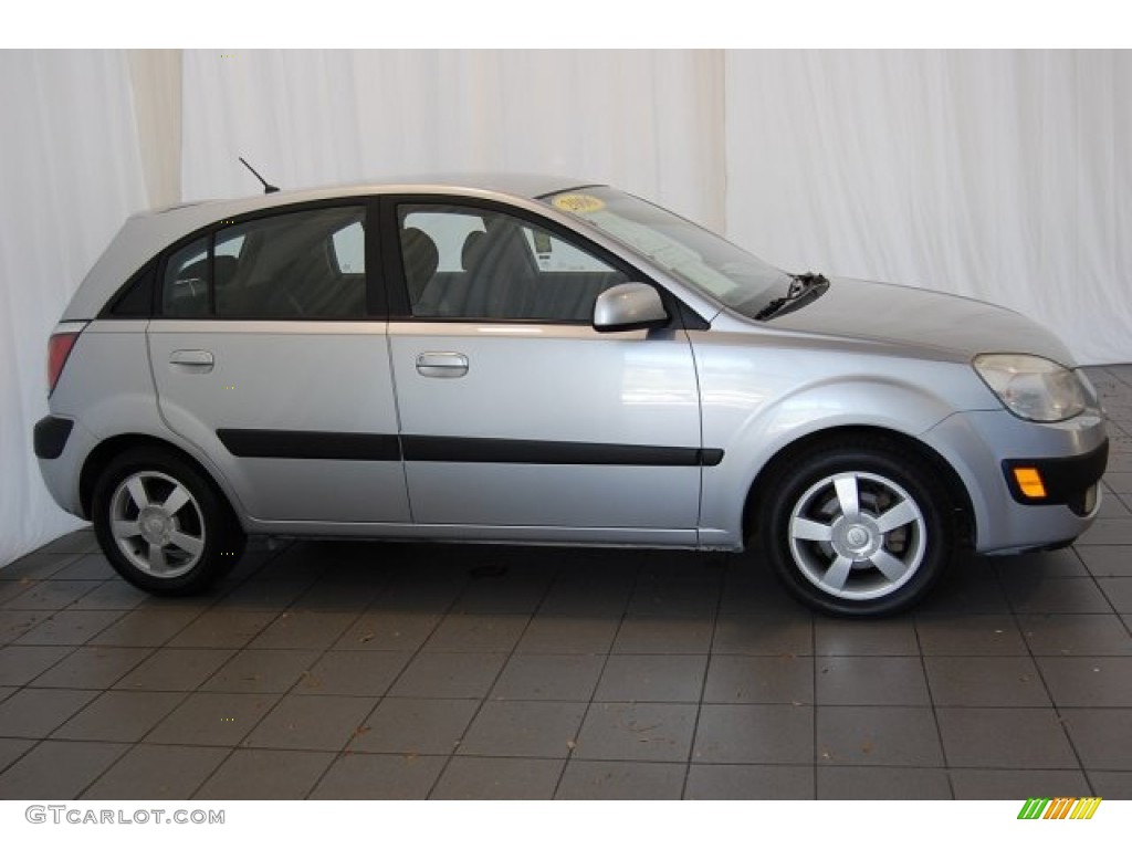 2006 Rio Rio5 SX Hatchback - Silver / Gray photo #6