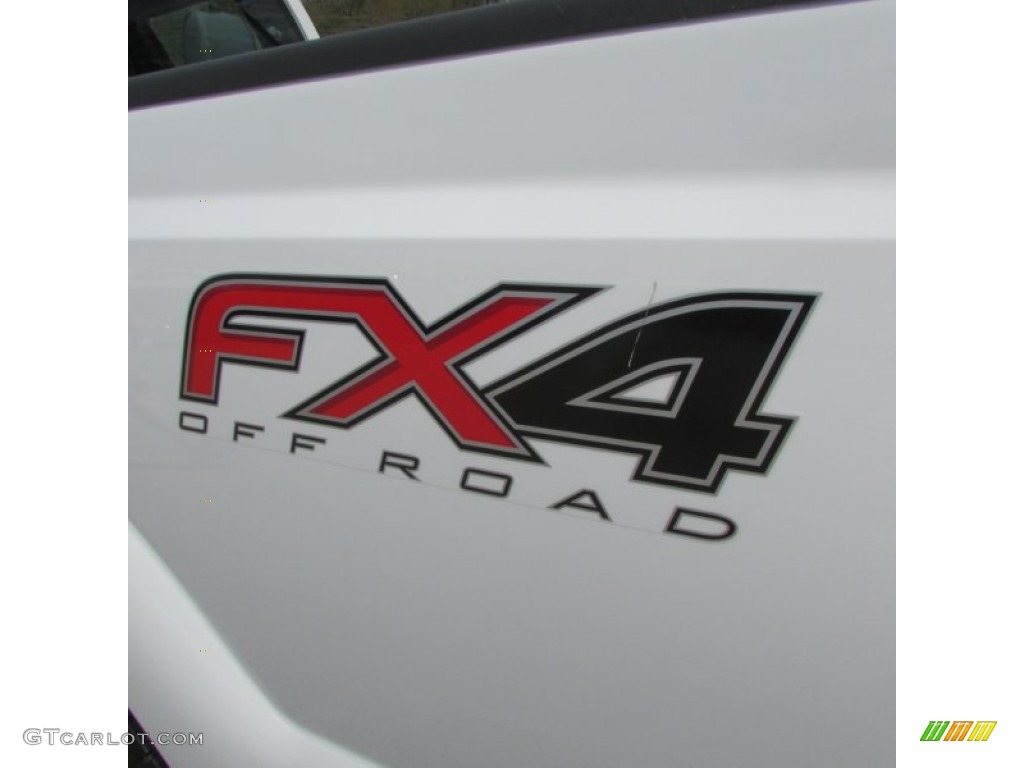 2013 F250 Super Duty XL Crew Cab 4x4 - Oxford White / Steel photo #62