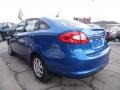 2011 Blue Flame Metallic Ford Fiesta S Sedan  photo #5