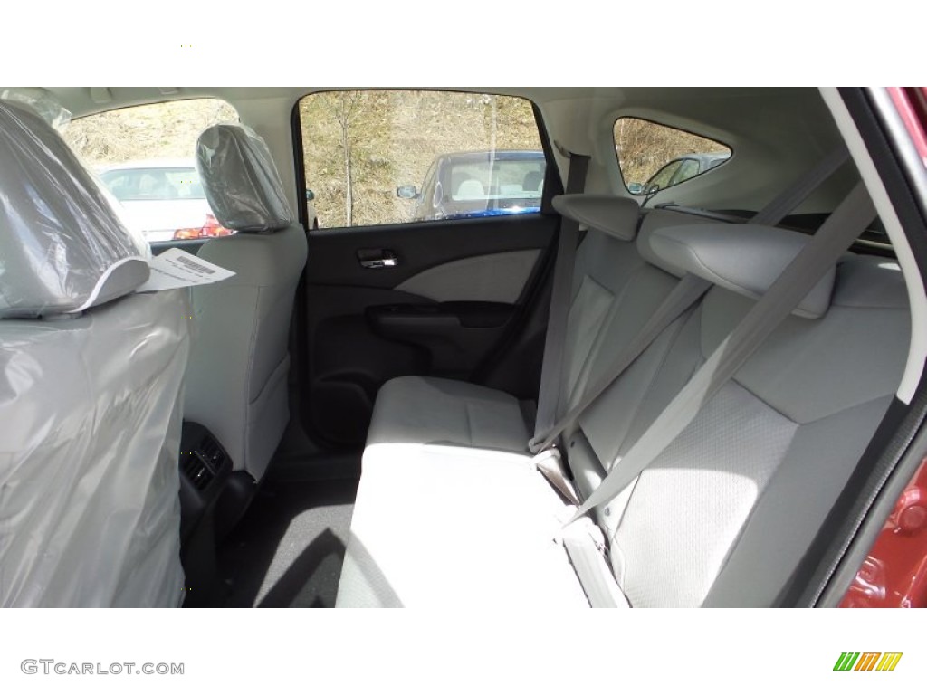 2015 CR-V EX AWD - Basque Red Pearl II / Gray photo #12