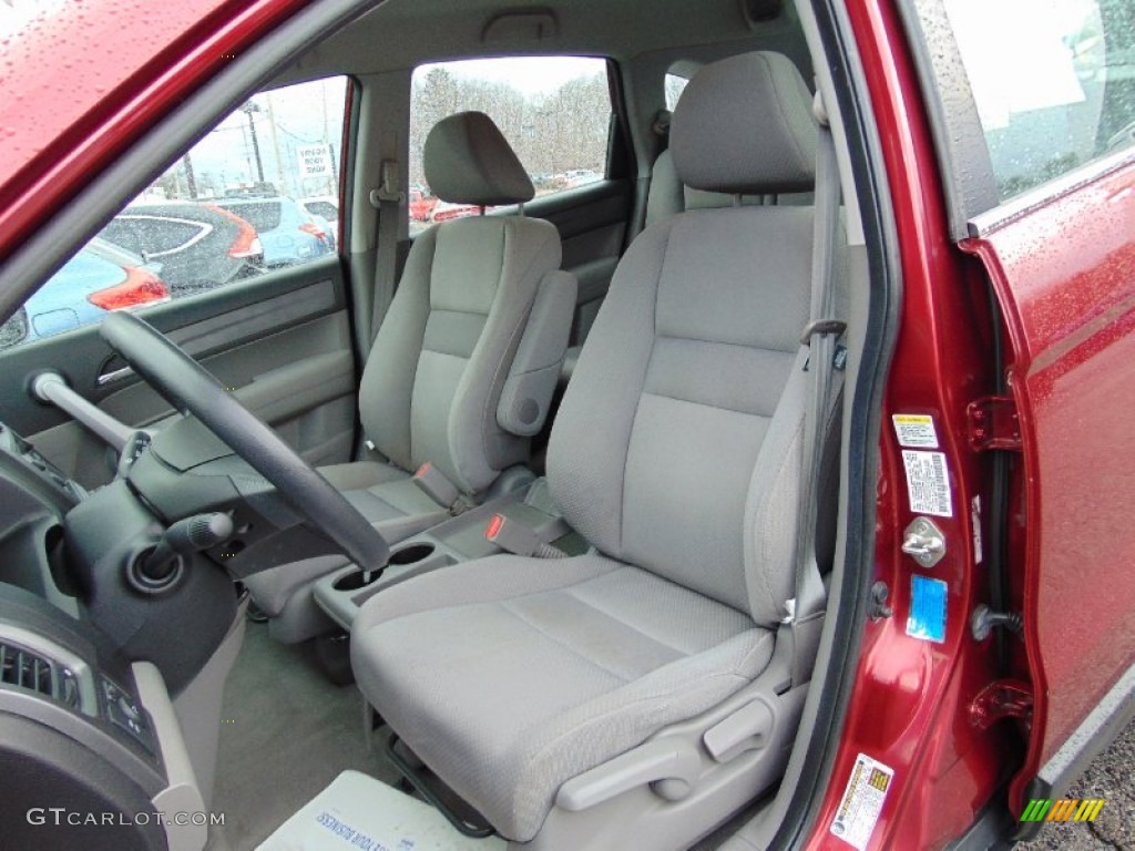 Gray Interior 2007 Honda CR-V LX 4WD Photo #102675011