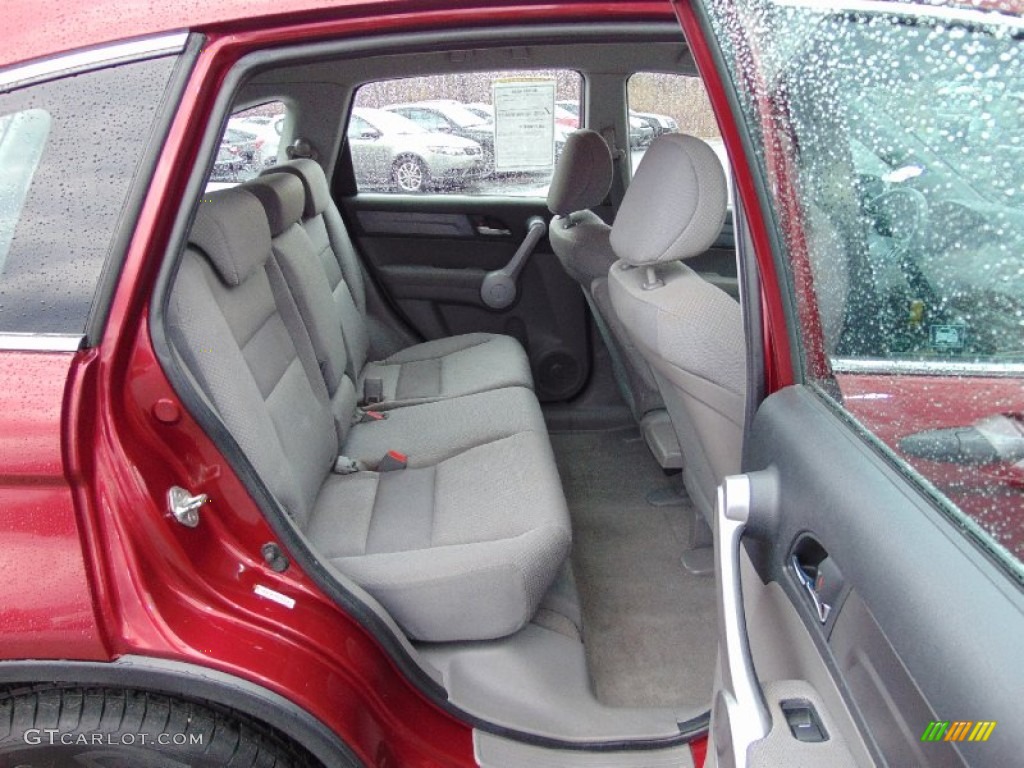 2007 CR-V LX 4WD - Tango Red Pearl / Gray photo #20