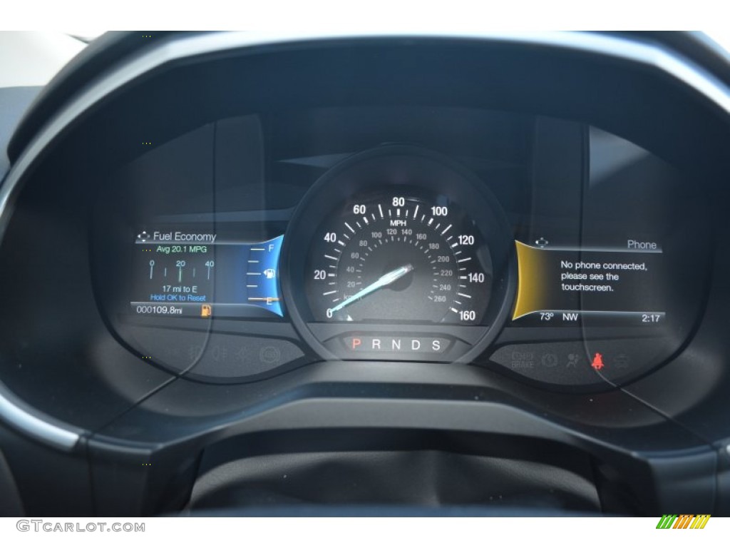 2015 Ford Edge SEL Gauges Photo #102675226
