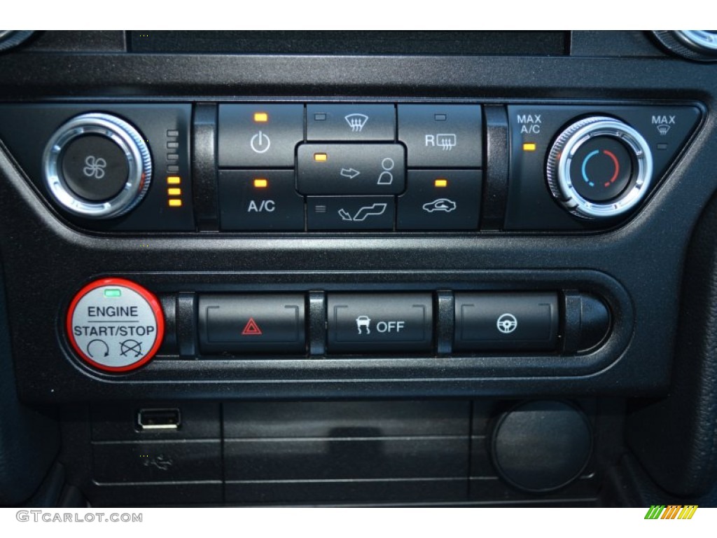 2015 Ford Mustang EcoBoost Coupe Controls Photo #102675631