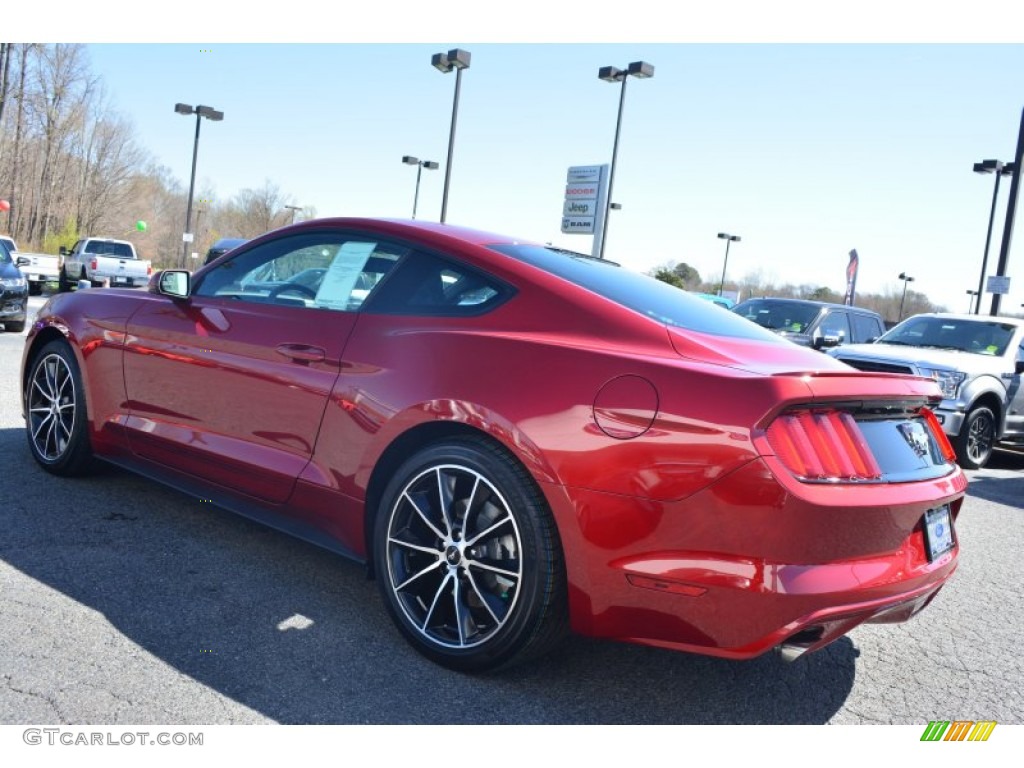 2015 Mustang EcoBoost Coupe - Ruby Red Metallic / Ebony photo #20