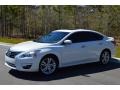 Pearl White - Altima 3.5 SV Photo No. 33