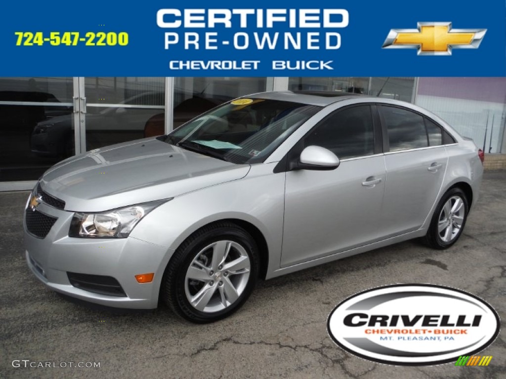 2014 Cruze Diesel - Silver Ice Metallic / Jet Black photo #1