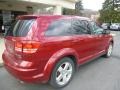 2009 Inferno Red Crystal Pearl Dodge Journey SXT AWD  photo #10