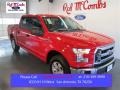 2015 Race Red Ford F150 XLT SuperCrew  photo #1