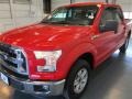 2015 Race Red Ford F150 XLT SuperCrew  photo #3