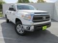 2015 Super White Toyota Tundra SR5 CrewMax 4x4  photo #1