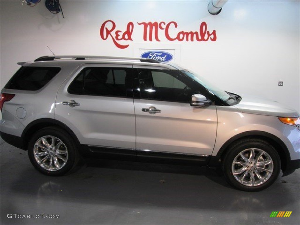 2015 Explorer Limited - Ingot Silver / Charcoal Black photo #8
