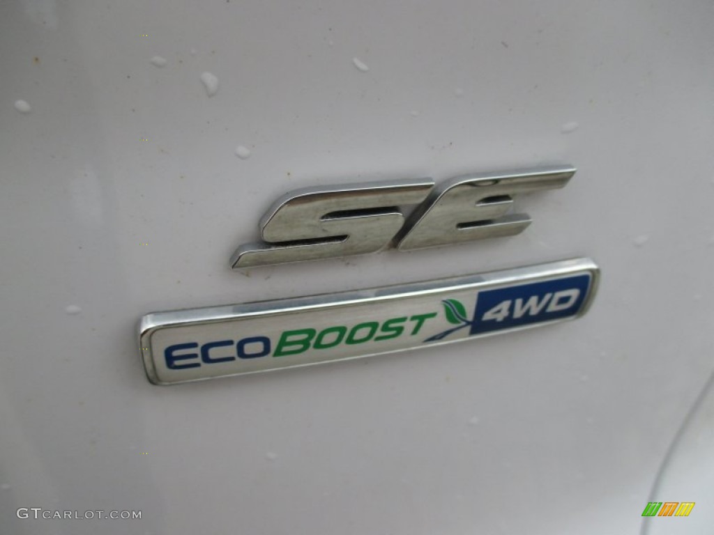 2014 Escape SE 2.0L EcoBoost 4WD - Oxford White / Medium Light Stone photo #6