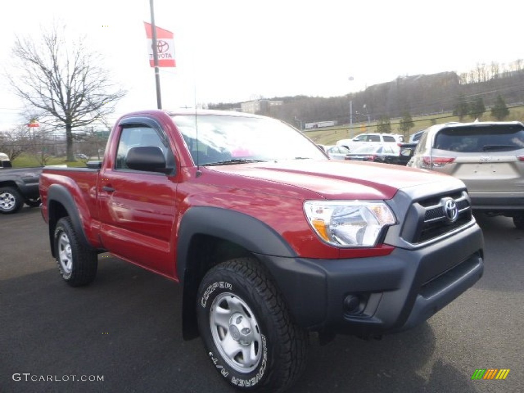 Barcelona Red Metallic Toyota Tacoma