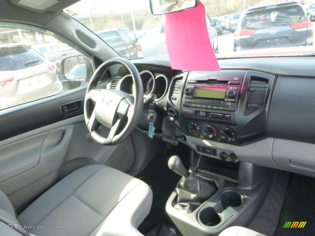 2012 Tacoma Regular Cab 4x4 - Barcelona Red Metallic / Graphite photo #13