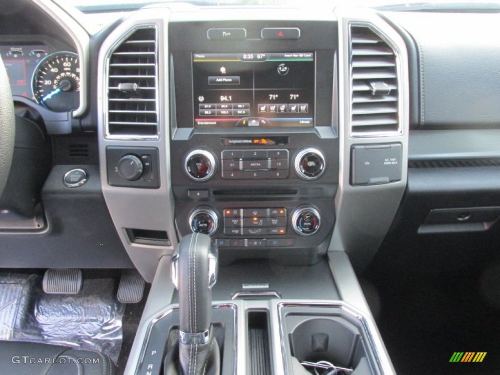 2015 Ford F150 Lariat SuperCrew Controls Photo #102682501
