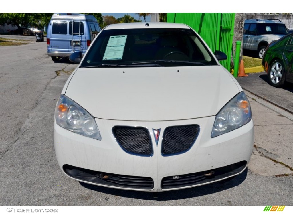 2008 G6 V6 Sedan - White Diamond Tri Coat / Light Taupe photo #2