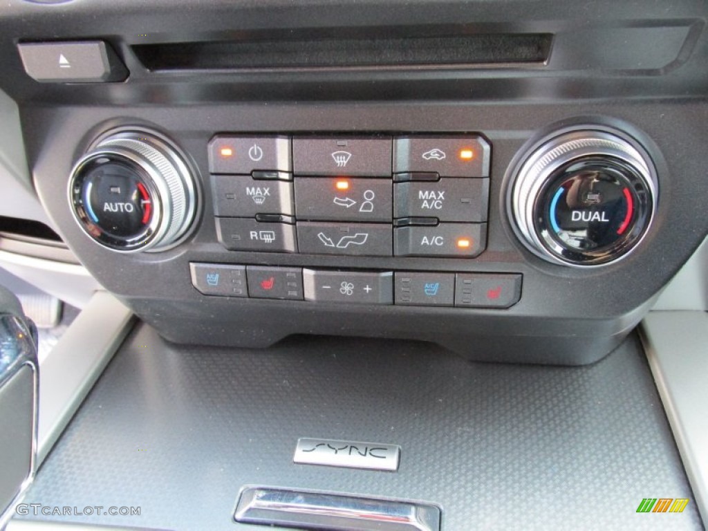 2015 Ford F150 Lariat SuperCrew Controls Photo #102682543