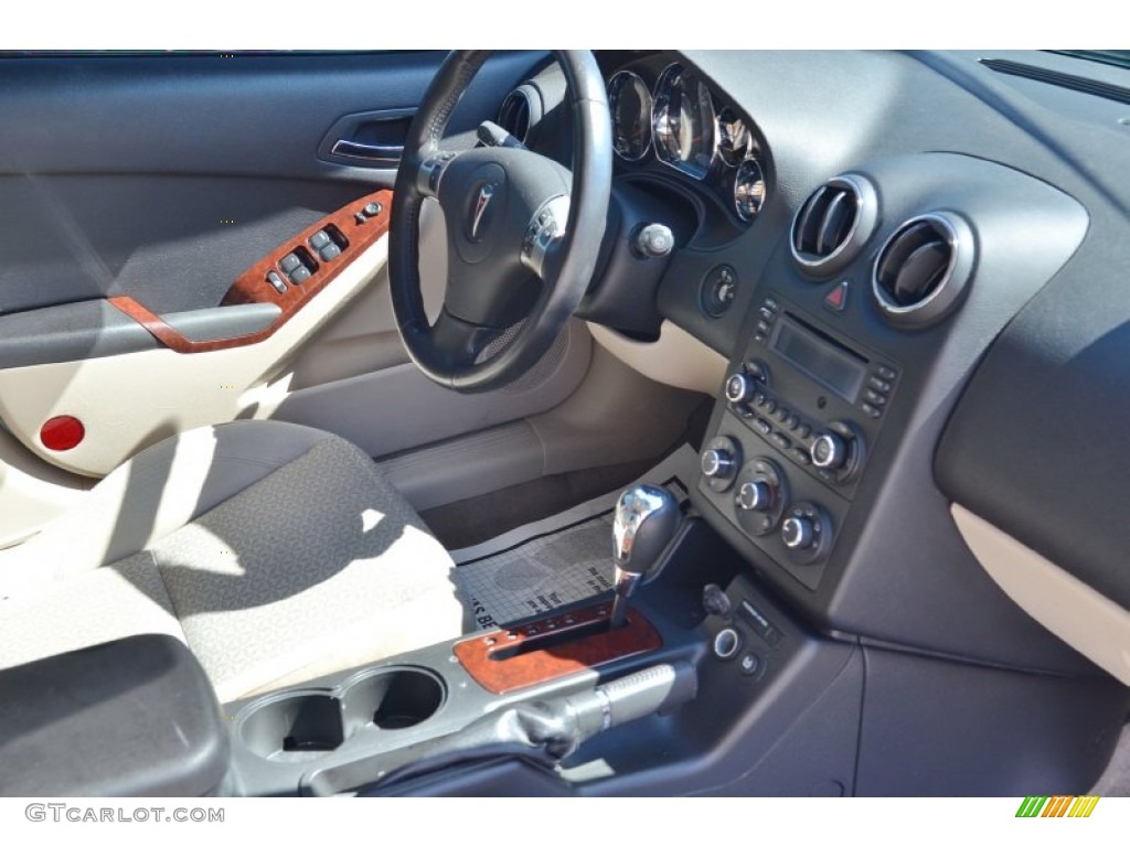 2008 G6 V6 Sedan - White Diamond Tri Coat / Light Taupe photo #15