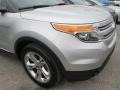 2014 Ingot Silver Ford Explorer Limited  photo #3