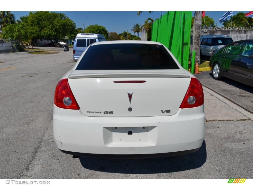 2008 G6 V6 Sedan - White Diamond Tri Coat / Light Taupe photo #23