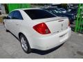 2008 White Diamond Tri Coat Pontiac G6 V6 Sedan  photo #24