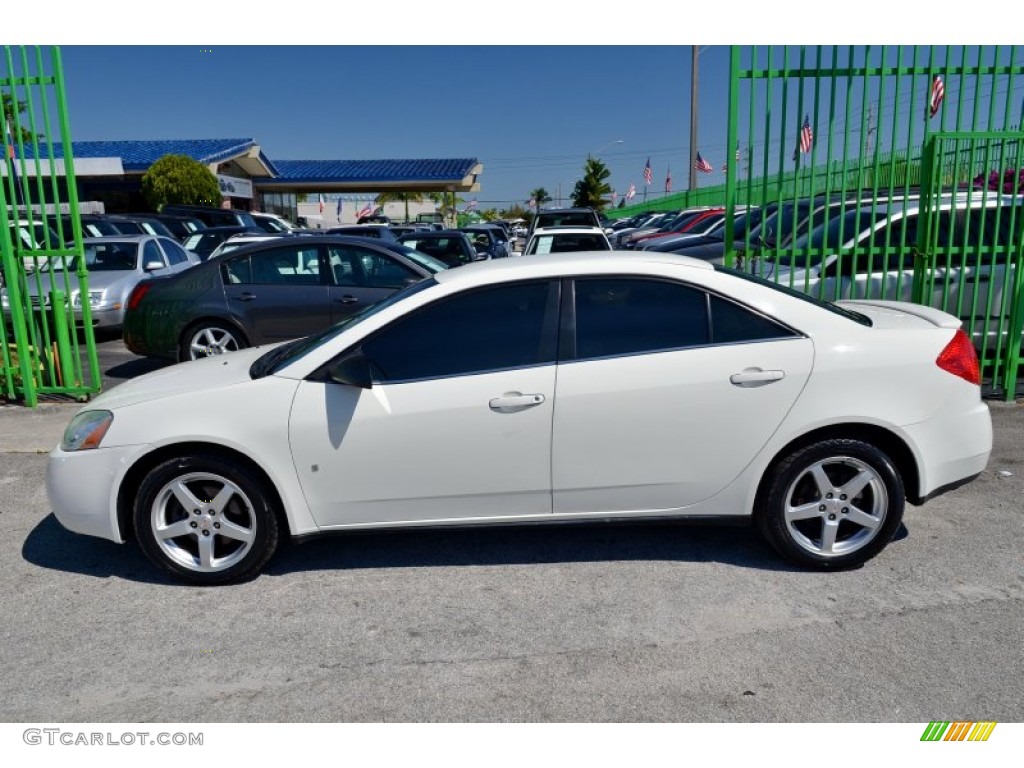 2008 G6 V6 Sedan - White Diamond Tri Coat / Light Taupe photo #27