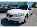 2008 White Diamond Tri Coat Pontiac G6 V6 Sedan  photo #29