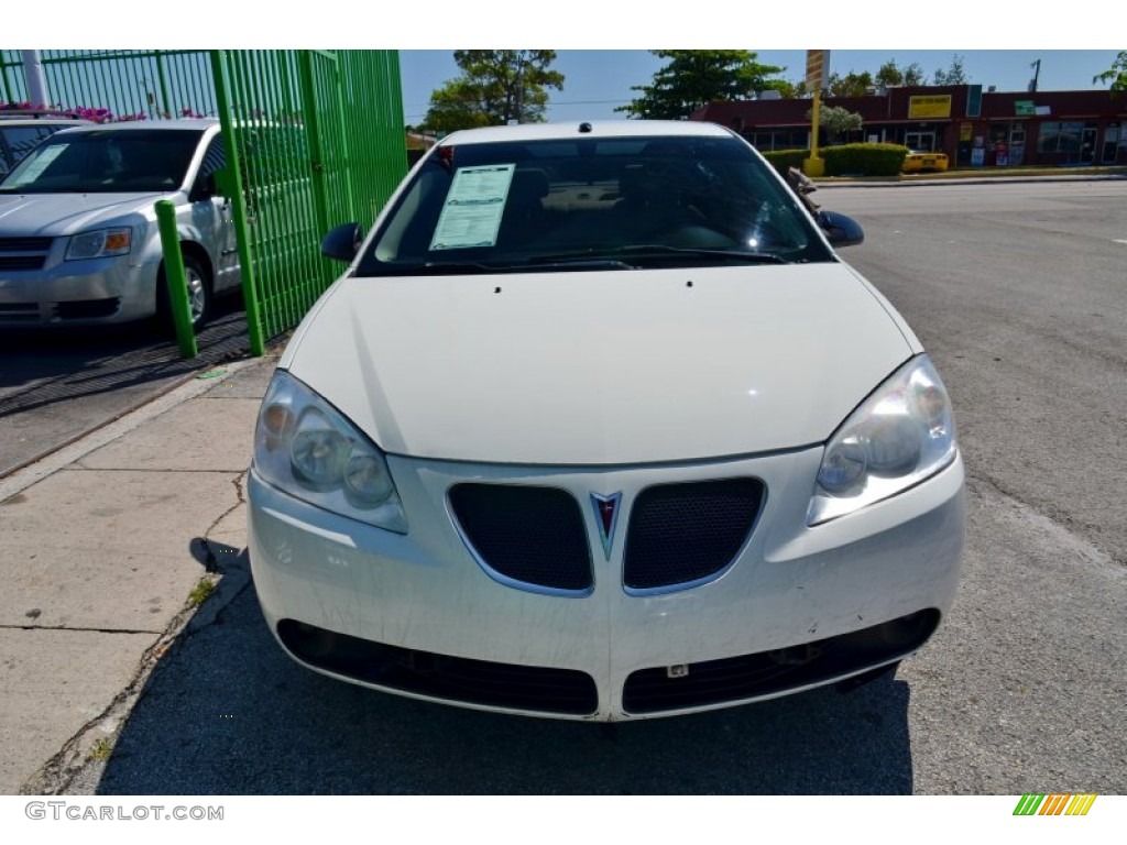 2008 G6 V6 Sedan - White Diamond Tri Coat / Light Taupe photo #30