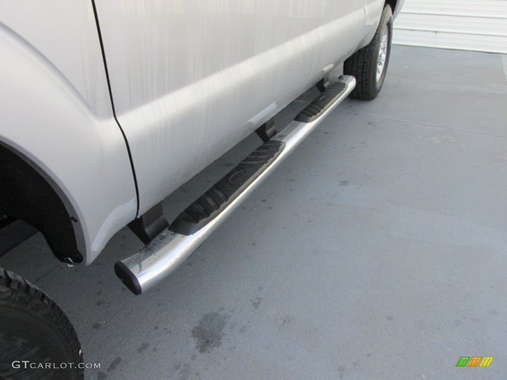 2015 F250 Super Duty XLT Crew Cab 4x4 - Ingot Silver / Steel photo #12