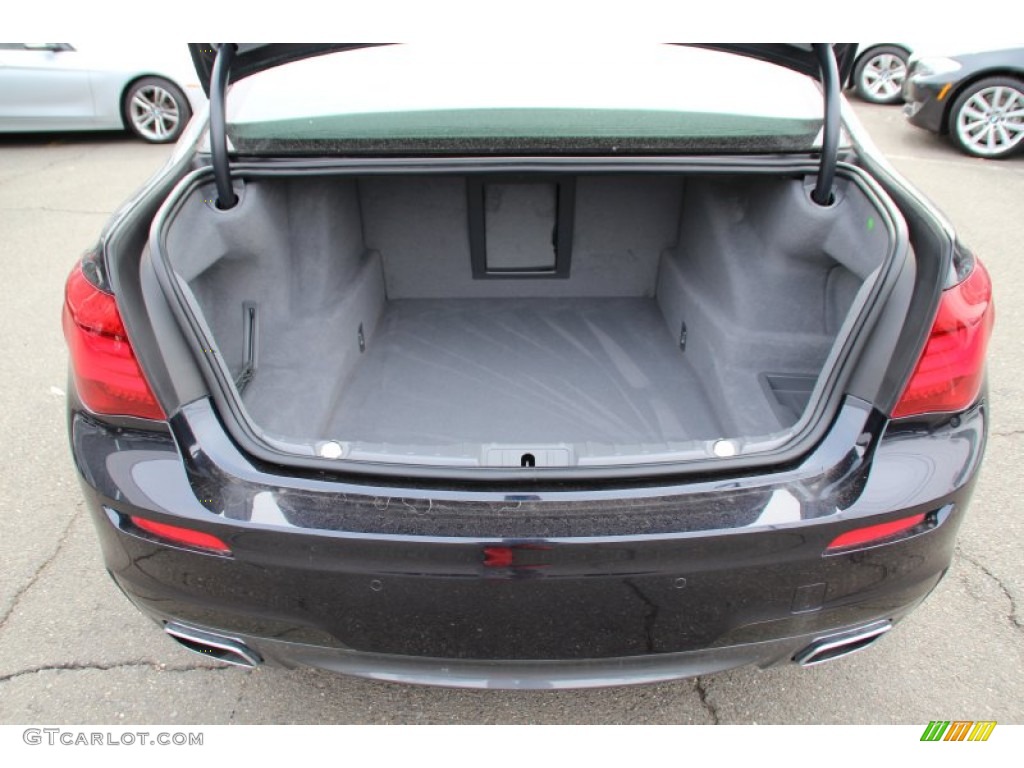 2014 7 Series 750Li xDrive Sedan - Carbon Black Metallic / Black photo #24