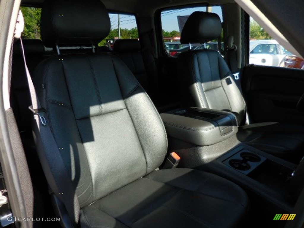 2013 Sierra 1500 SLT Crew Cab 4x4 - Onyx Black / Ebony photo #12