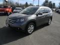 2012 Opal Sage Metallic Honda CR-V EX-L 4WD  photo #2