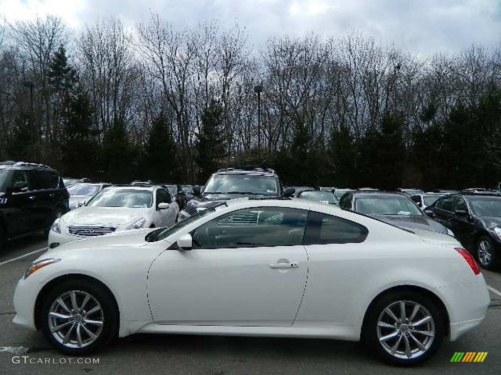 Moonlight White 2013 Infiniti G 37 x AWD Coupe Exterior Photo #102684520