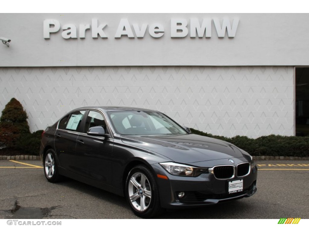 2015 3 Series 328i xDrive Sedan - Mineral Grey Metallic / Black photo #1