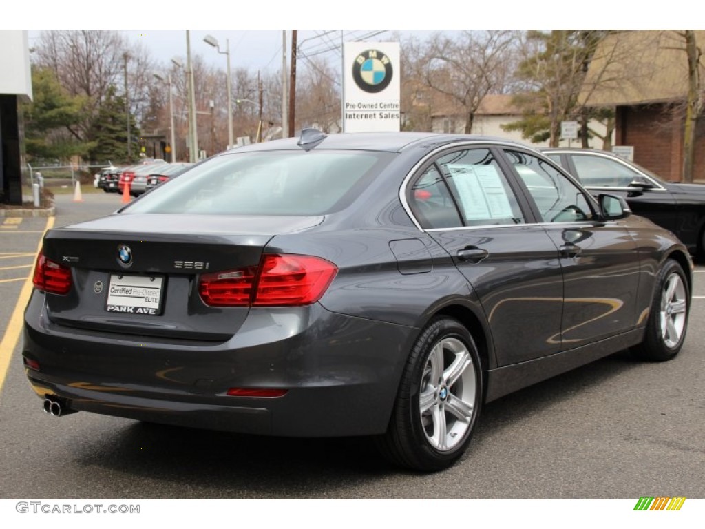 2015 3 Series 328i xDrive Sedan - Mineral Grey Metallic / Black photo #3