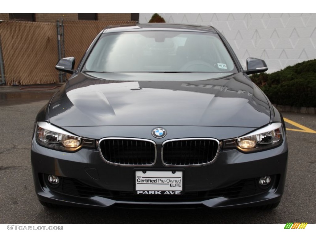 2015 3 Series 328i xDrive Sedan - Mineral Grey Metallic / Black photo #7