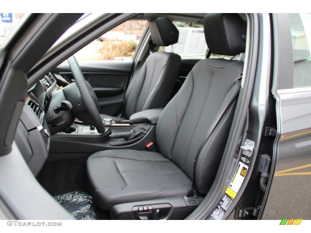 Black Interior 2015 BMW 3 Series 328i xDrive Sedan Photo #102685039