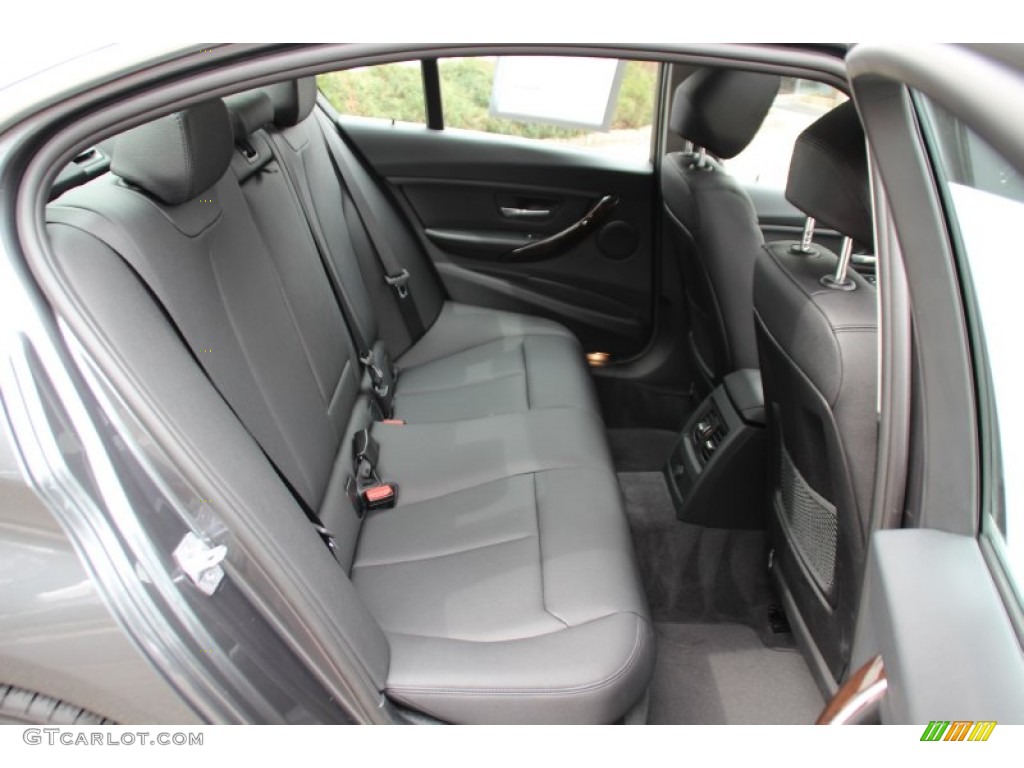 Black Interior 2015 BMW 3 Series 328i xDrive Sedan Photo #102685234