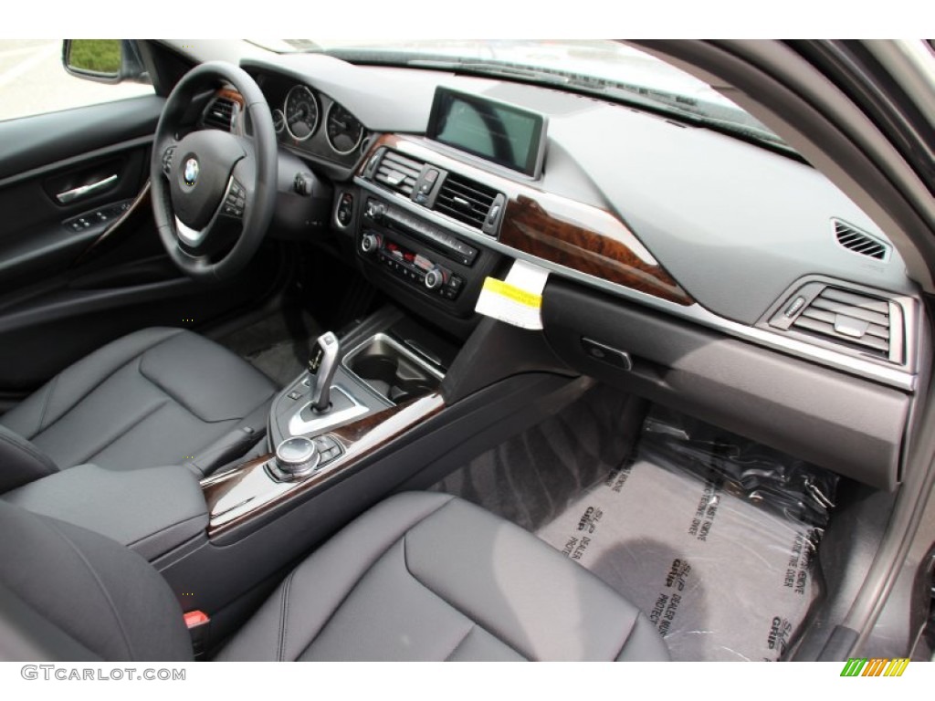 2015 3 Series 328i xDrive Sedan - Mineral Grey Metallic / Black photo #27